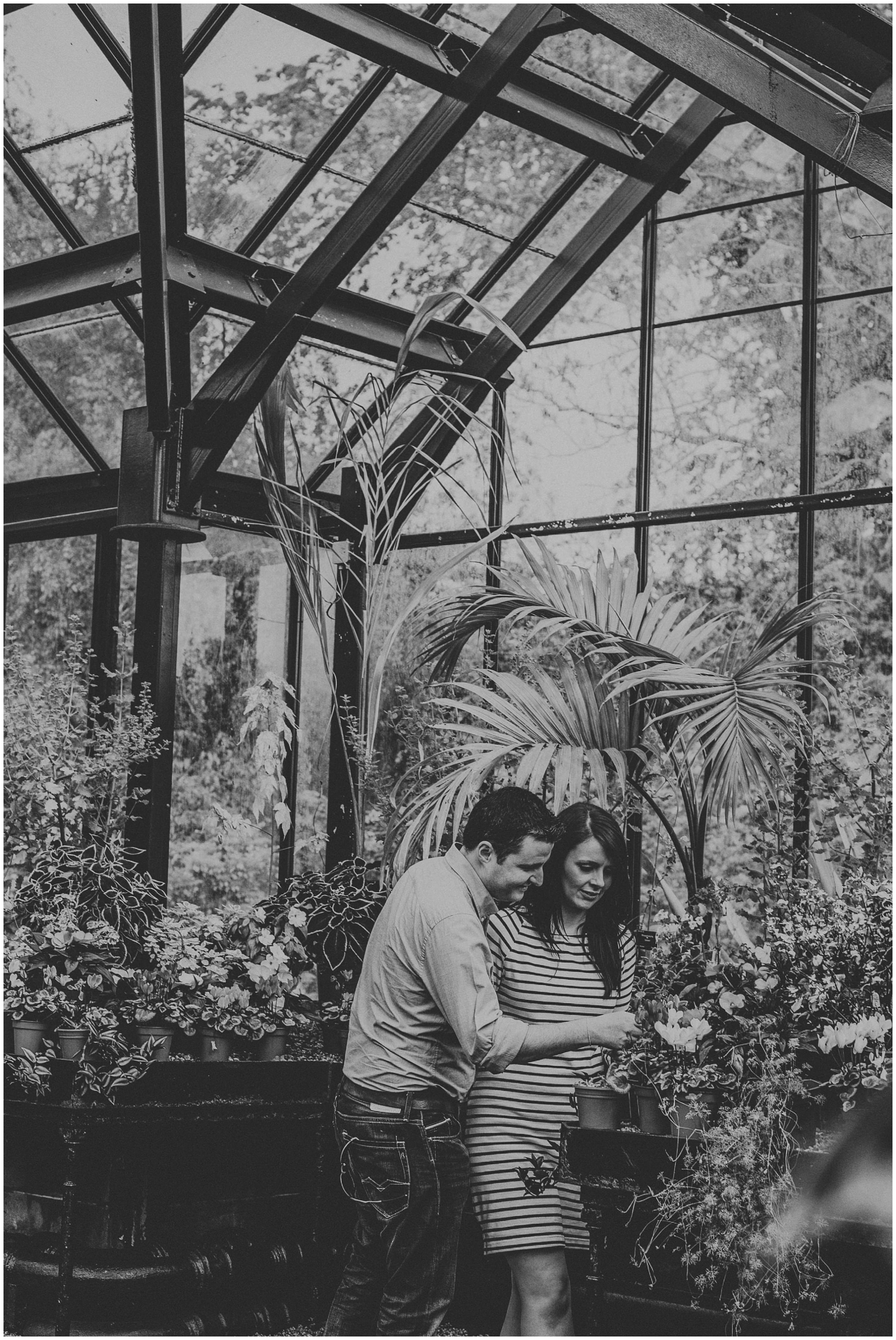 Engagement Photography Glasgow Botanic Gardens