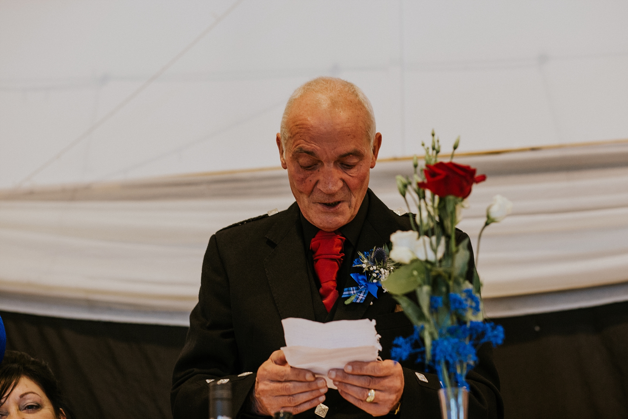 father of the bride speech, carnish hall, north uist